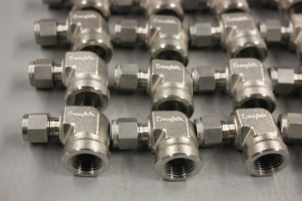 NEW SWAGELOK FITTING LOT OF 20 SS-400-8-6