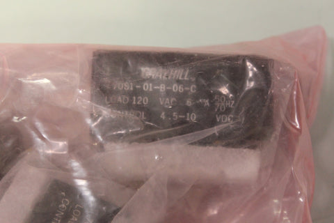 Lot of 4 GRAYHILL  70S1-01-B-06-C Vac 6 Solid State Relay