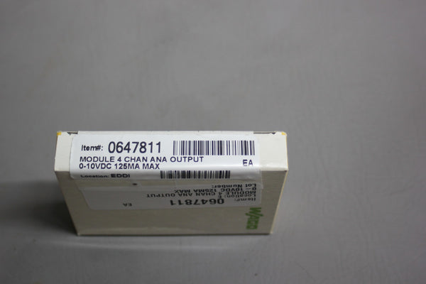NEW WAGO I/O MODULE 750-559 FACTORY SEALED