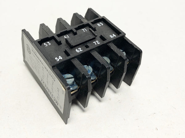  Cutler Hammer MC320KE22 Auxiliary Contact NEW