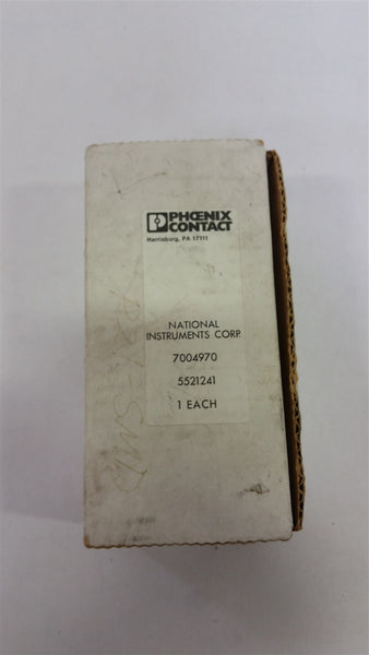 NATIONAL INSTRUMENTS Phoenix Contact TERMINAL BLOCK MODULE 7004970