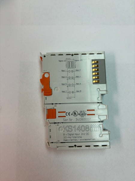 BECKHOFF KS1408 8x Digital Input Module 18070007