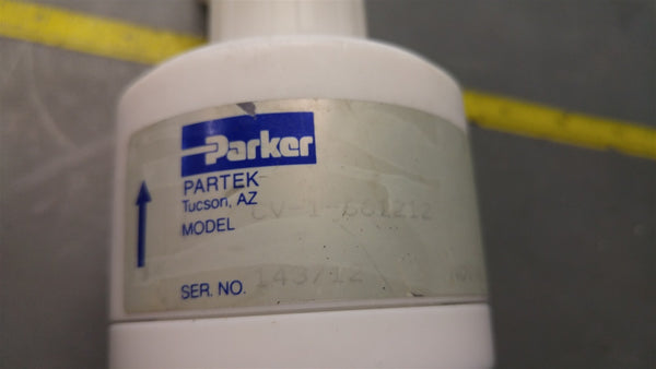 PARKER HIGH PURITY CHECK VALVE CV-1-661212 GUARANTEED