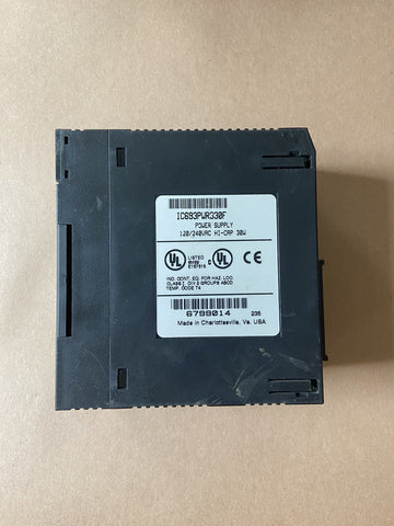 GE Fanuc series 90-30 30w power supply IC693PWR330F