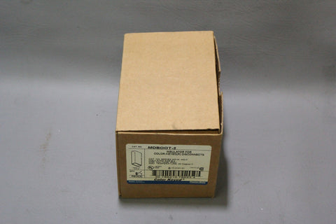 5 NEW THOMAS & BETTS INSULATOR FOR COLOR-KEYED (R) DISCONNECTS MDBOOT-2