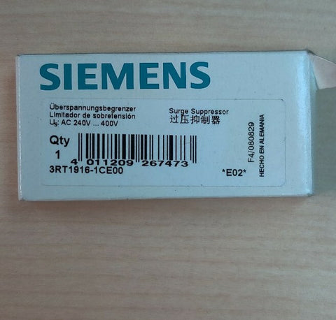Siemens  3RT1916-1CE00 Surge Suppressor NEW 