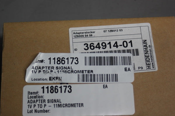 NEW HEIDENHAIN ENCODER ADAPTER CONNECTOR 364914-01 1ZS0090406 FACTORY SEALED