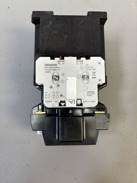 Siemens 3TC4417-0A Contactor 2 Pole rated to 600VDC 32A