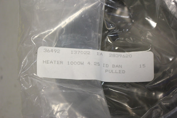 NEW HEAT & SENSOR TECH 1000W 240V HEATER BAND STB4A3A31-TX386