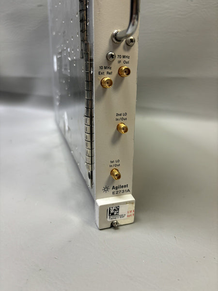 HP Keysight Agilent E2731A VXI RF Tuner  Single-Slot 75000 Series C