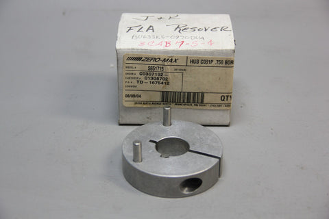 NEW ZERO MAX SIZE 40 DOUBLE FLEX SERVO COUPLING SC040R-015-019