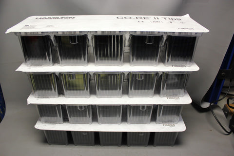 LOT OF 4 NEW 480 HAMILTON CO-RE TIPS HIGH VOLUME 1000 ɥL WITH FILTERS 235905