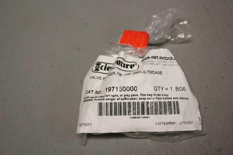 NEW SCIENCEWARE VALVES 6 PACK 197150000 1/8-1/4