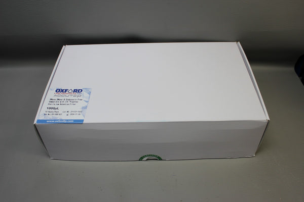 NEW BOX OF 960 OXFORD 1000uL RNase &amp; DNase LTS PIPETTES  LTR-1000-SLF