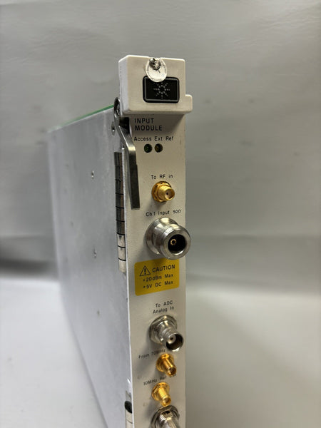 Agilent HP 89605B 75000 Series C RF Input / Calibration VXI Plug-In Module Unit