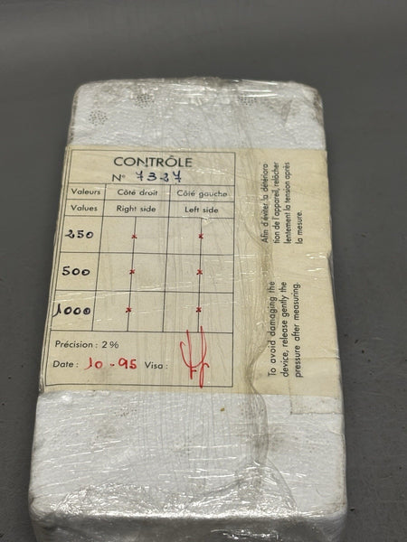 NEW ADEMVA SOMFY TEC DYNAMOMETER PULL TESTER GUAGE 250-1000