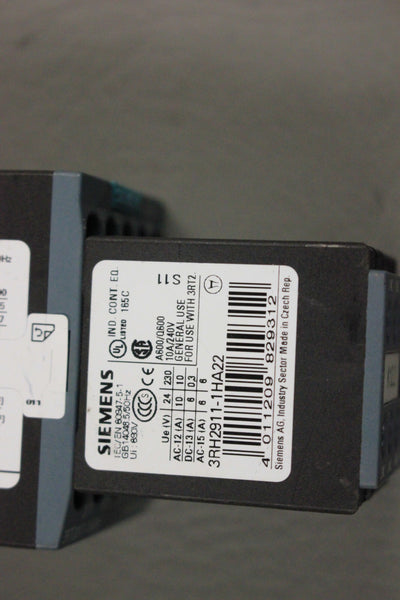 SIEMENS 3RT2017-1AF01 CONTACTOR