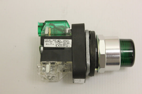 Allen Bradley 800T C -QBH24GD1 24v Green Push Button