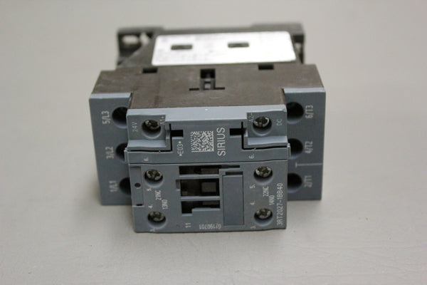 SIEMENS SIRIUS CONTACTOR 3RT2027-1BB40