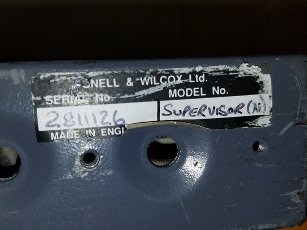 SNELL AND WILCOX SUPERVISOR SV INTERFACE DISPLAY OPTIMIZER