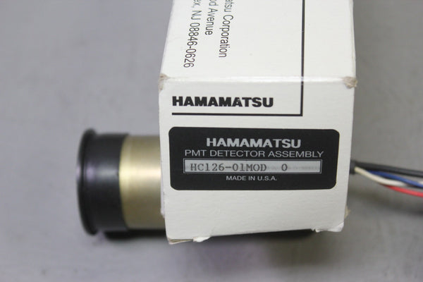 NEW HAMAMATSU PMT DETECTOR ASSMEBLY HC126-01MOD 0