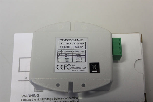 NEW TYCON PoE INJECTOR TP-DCDC-1248D
