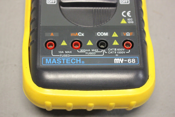 MASTECH MY-68 DIGITAL MULTIMETER