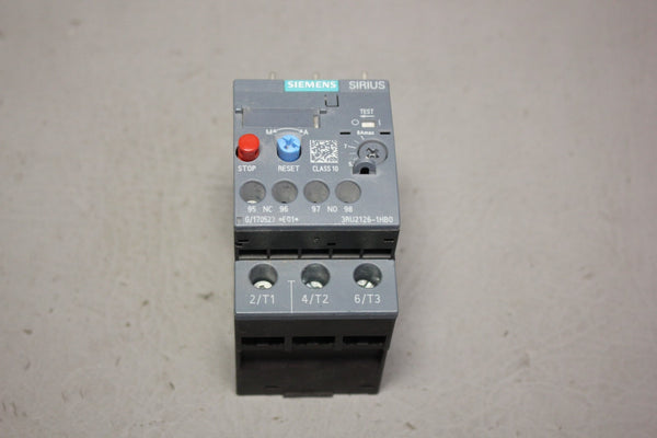 SIEMENS SIRIUS  3RU2126-1HB0 OVERLOAD RELAY
