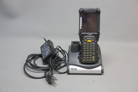 SYMBOL WIRELESS PORTABLE DATA TERMINAL BARCODE SCANNER WITH PS & DOCK MC92N0