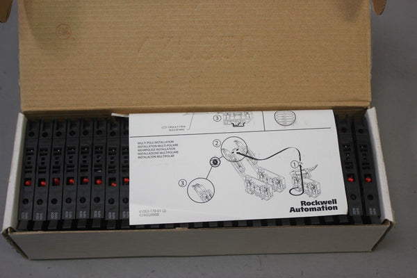 25 NEW ALLEN BRADLEY  1492-H5 E TERMINAL/FUSE BLOCKS