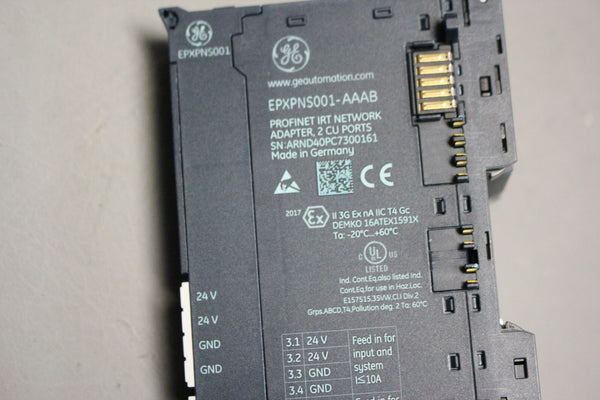 GE PROFINET IRT NETWORK ADAPTER  EPXPNS001-AAAB RSTi-EP