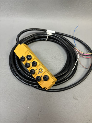 Turck VB 803M-4C Multibox 8-Port Junction Box U-07377