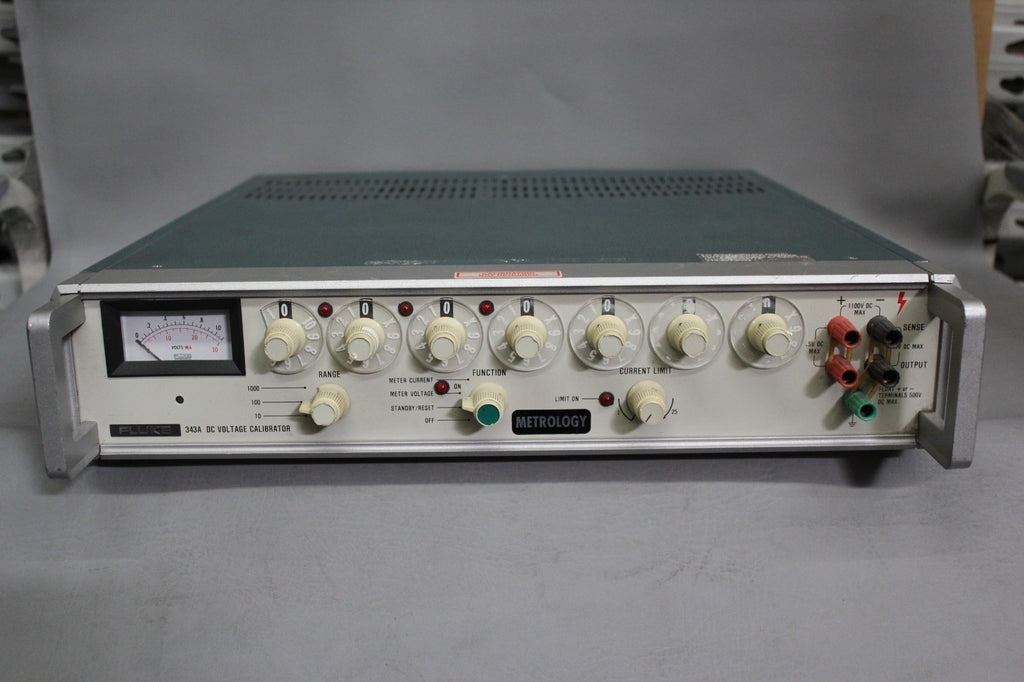 FLUKE 343A DC VOLTAGE CALIBRATOR