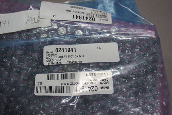 UNUSED ADEPT MOTION ROBOT INTERFACE CARD  MI-6