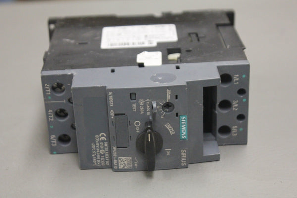 Siemens 3RV2031-4BA10 MOTOR Protection Circuit Breaker