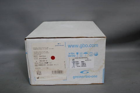 45 NEW GREINER BARCODED STERILE 1536 WELL ASSAY PLATE 789173-A EXP 2022