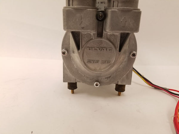 Ulvac Da-15D Diaphragm Dry Vacuum Pump Nidec