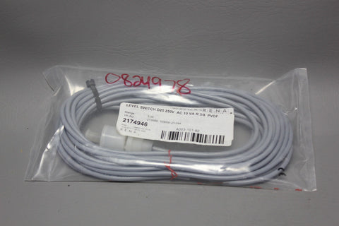 RENA LIQUID CABLE LEVEL SWITCH D25 250V AC10 VA R 3/8 PVDF