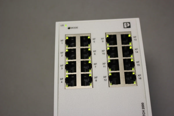 PHOENIX CONTACT 16 PORT ETHERNET SWITCH  FL SWITCH 2016