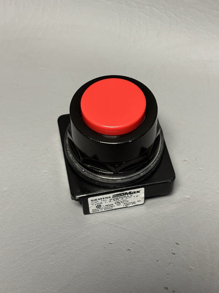 SIEMENS 52BM8A2 30MM BLACKMAX RED PUSH BUTTON