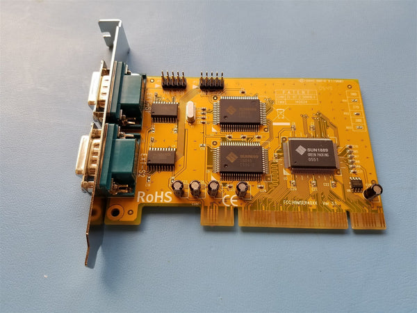 SUNIX UNIVERSAL PCI DUAL RS-232 SERIAL COMMUNICATION BOARD 