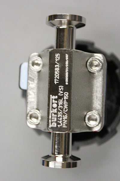 UNUSED BURKET MANUAL DIAPHRAM PROCESS VALVE 3233