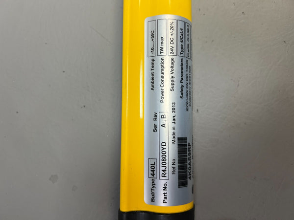 ALLEN BRADLEY GUARDMASTER GUARDSHIELD LIGHT CURTAIN R4J0800YD SERIES.A