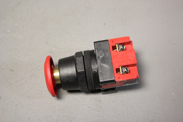 NEW ECONTROLS 30MM RED PUSH/PULL BUTTON PBO-PPMCRD-NC