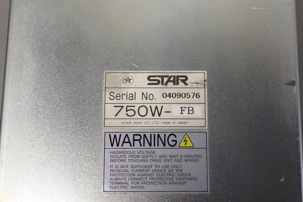 STAR AUTOMATION 750W SERVO DRIVE SDC075LFE