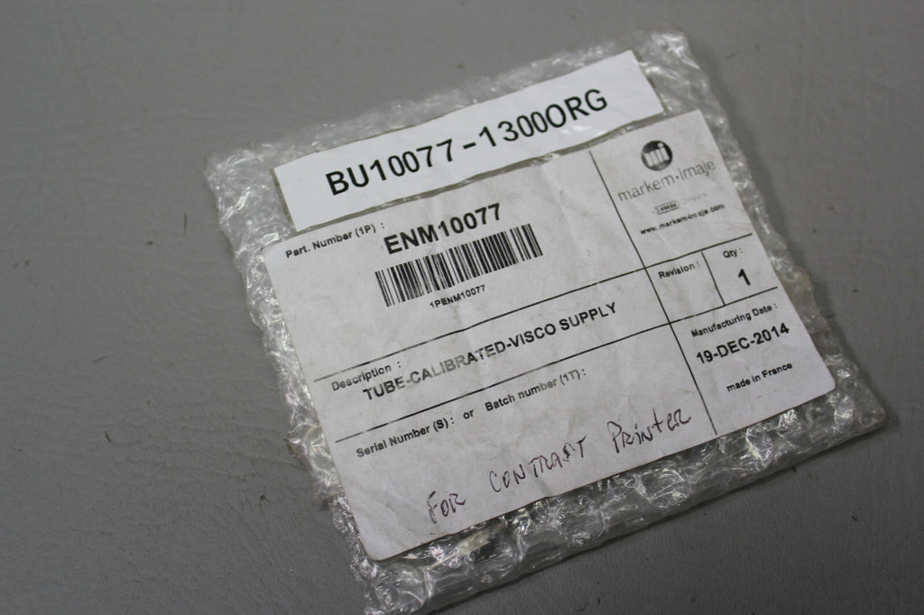 MARKEM IMAJE ENM10077 TUBE CALIBRATED VISCO SUPPLY