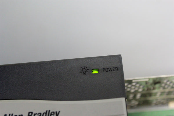 ALLEN BRADLEY CONTROLLOGIX 17 SLOT PLC CHASSIS W/ POWER SUPPLY 1756-A17/B PA75/B