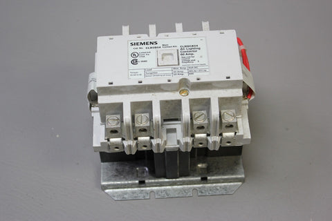 SIEMENS 60A AC LIGHTING CONTACTOR CLM0D04