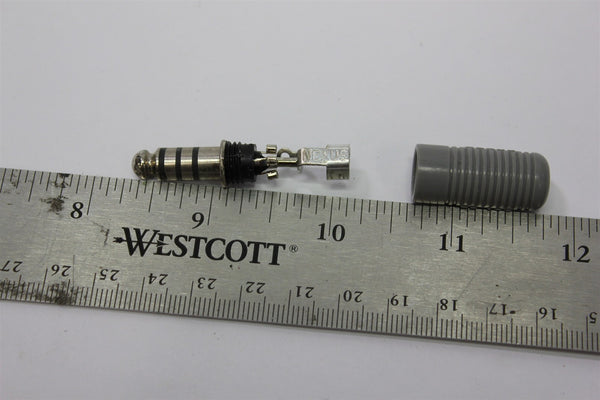 UNUSED AMPHENOL/NEXUS 4 CONDUCTOR AUDIO PHONE CONNECTOR PLUG TP-120