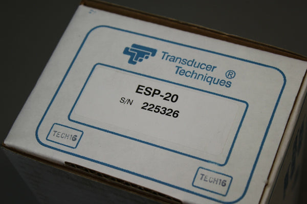 NEW TRANSDUCER TECHNIQUES LOAD CELL 20KG ESP-20